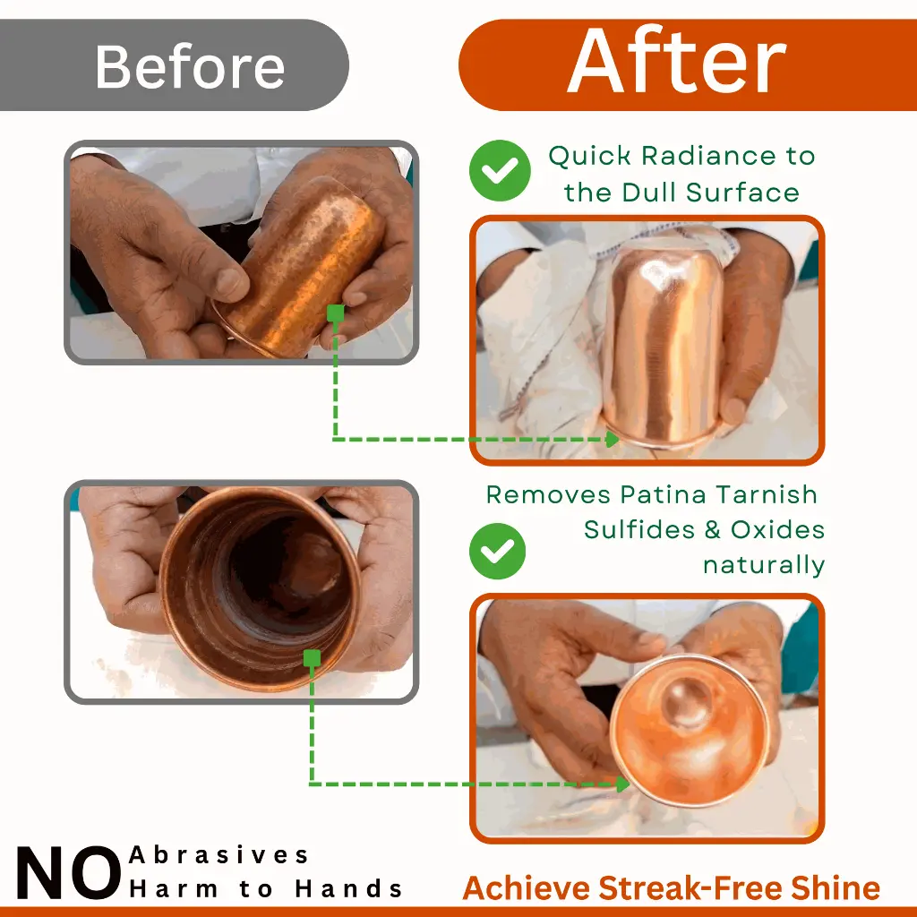 Green Life Forever Copper Brass Cleaner & Shiner 400ml  3.webp