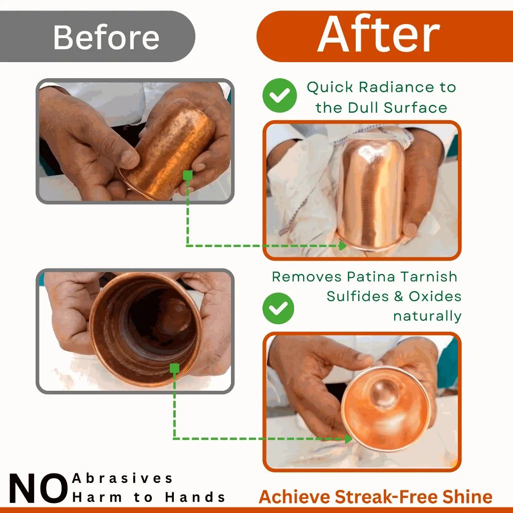 Green Life Forever Copper Brass Cleaner & Shiner 400ml  3.webp