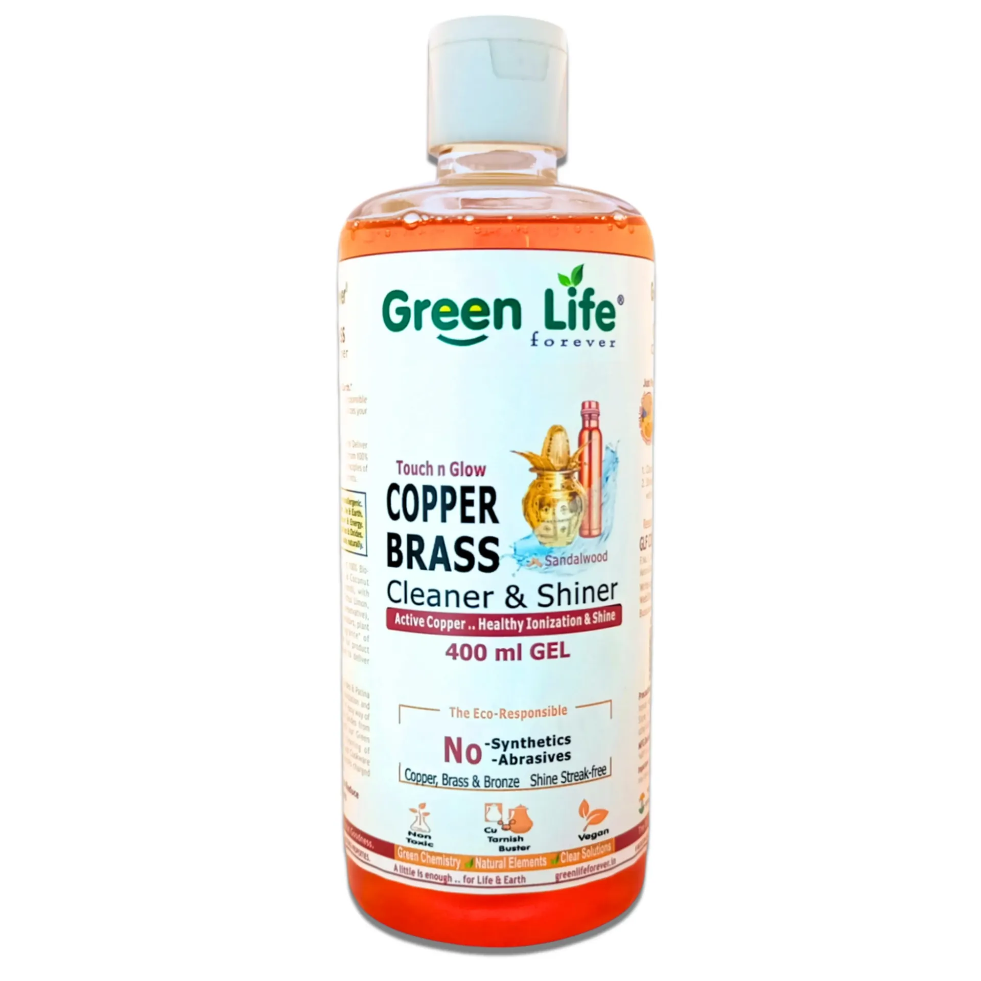 Copper Brass Cleaner & Shiner Gel 400ml