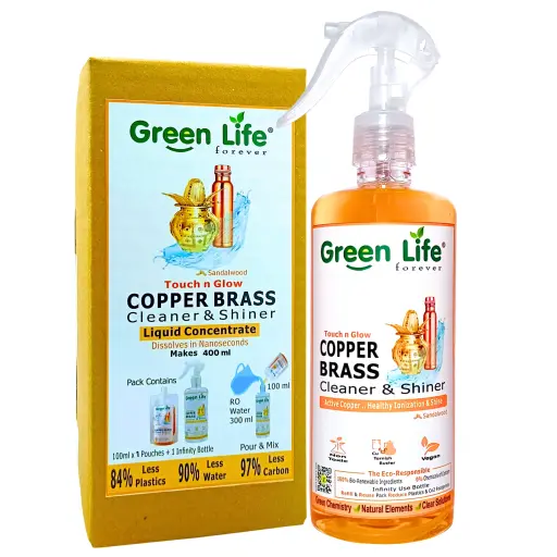 [GLF-CS-VAR-1X400] Copper Bronze & Brass Cleaner and Shiner Concentrate Makes 400ml